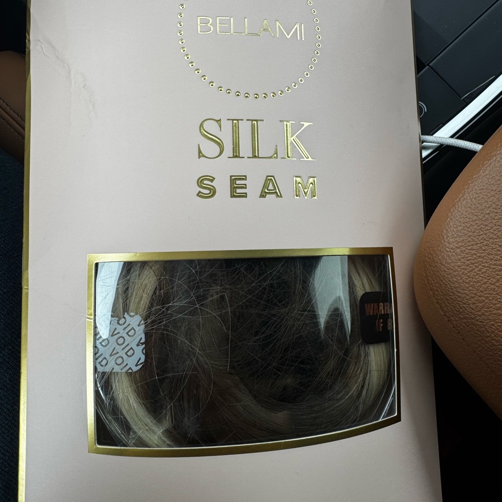 Bellami Silk Seam Hair Extensions 20 in. NIB